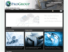 Tablet Screenshot of progroupco.com